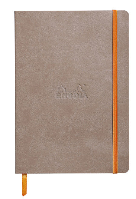 Rhodia Softcover Notebook - A5 - Taupe - Dotted